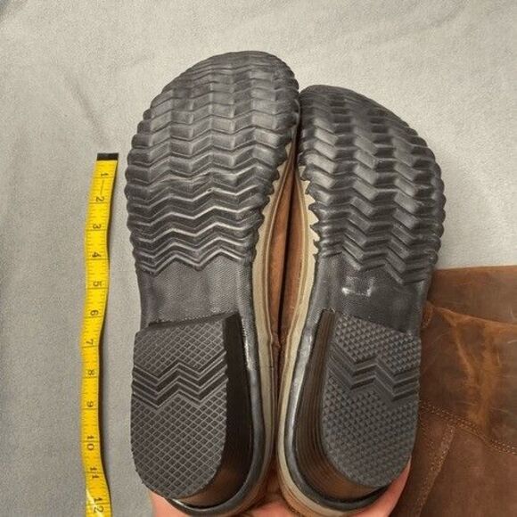 NWOB Sorel NL2108-260 Leather Knee High Pull On Winter Slim Boots Women Size 11 - Picture 3 of 11